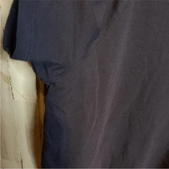 Terra & Sky Woman's Blouse T-shirt Blue Short Sleeves Top Size 2X (20W-22W) - Picture 7 of 16